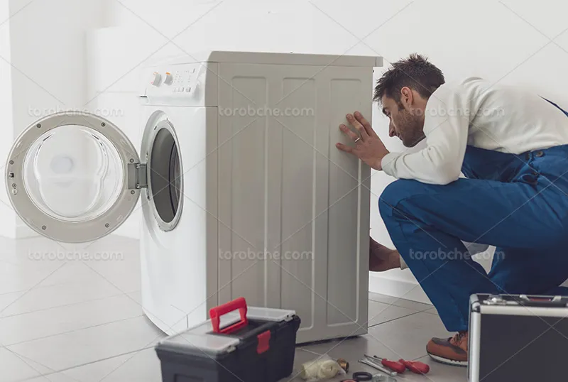 عکس تعمیر ماشین لباسشویی | گرافیک با طعم تربچه