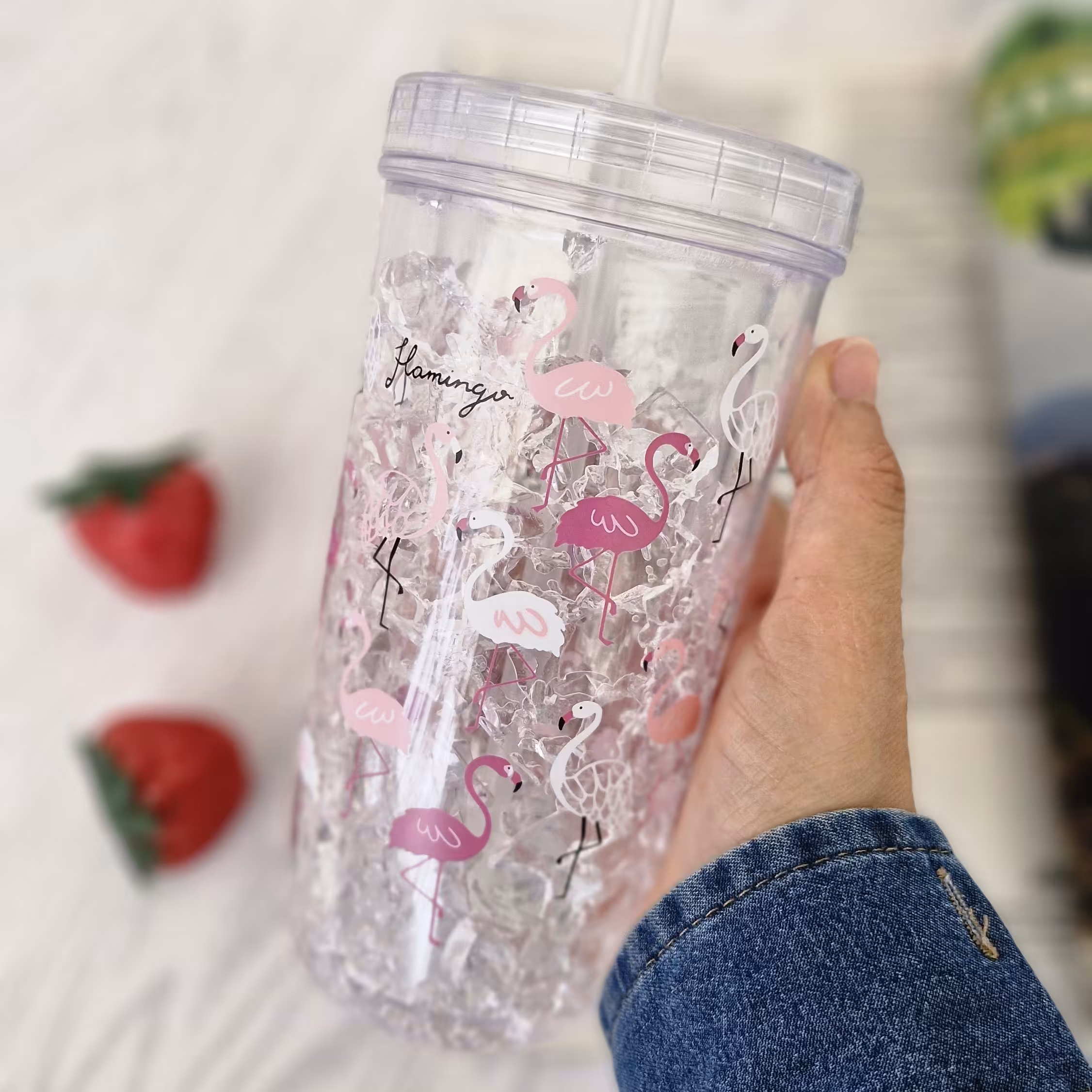 ماگ اسموتی چراغ دار با سه مدل نور پردازی ماگ اسموتی پری دریایی