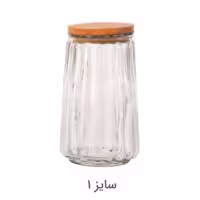 بانکه رومی درب چوبی میس گلس سایز 1