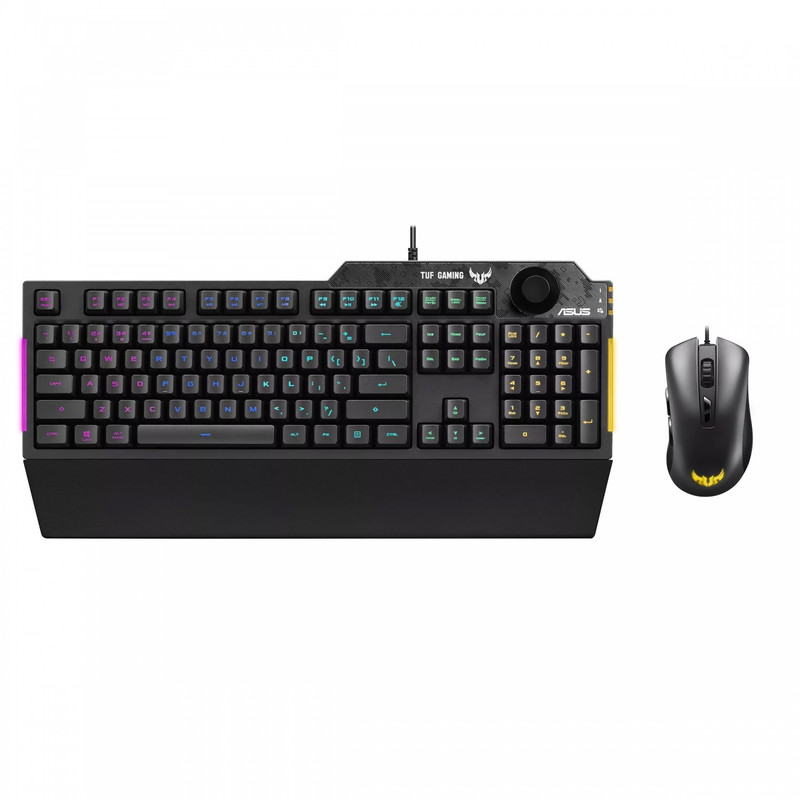 کیبورد و ماوس گیمینگ ایسوس مدل tuf combo K1 M3 - کالاوما
