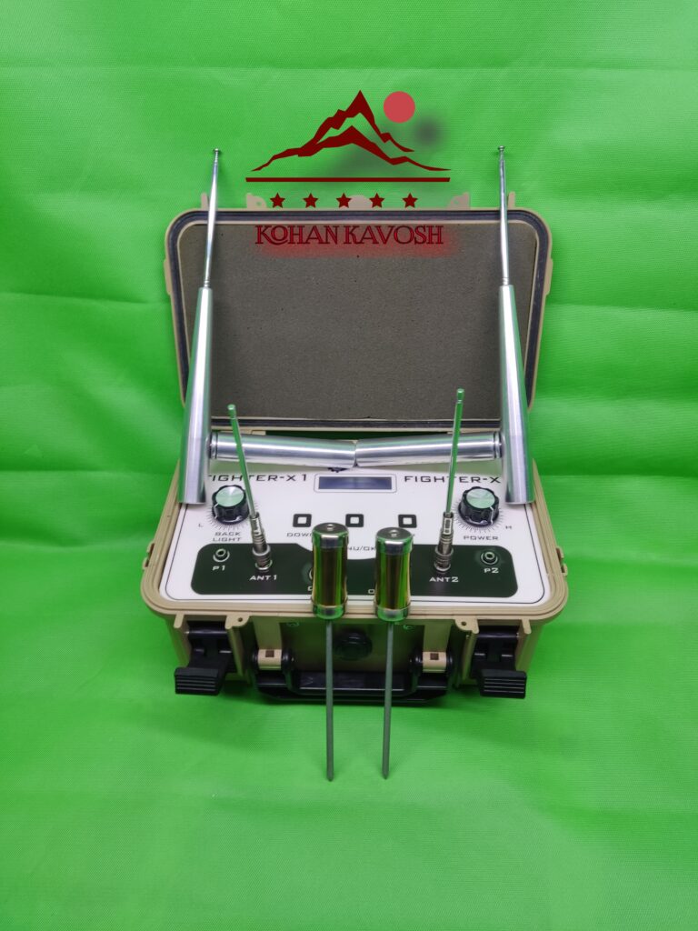 ردیاب فرکانسی پراپ دار Fighter X1 - فلزیاب کهن کاوش