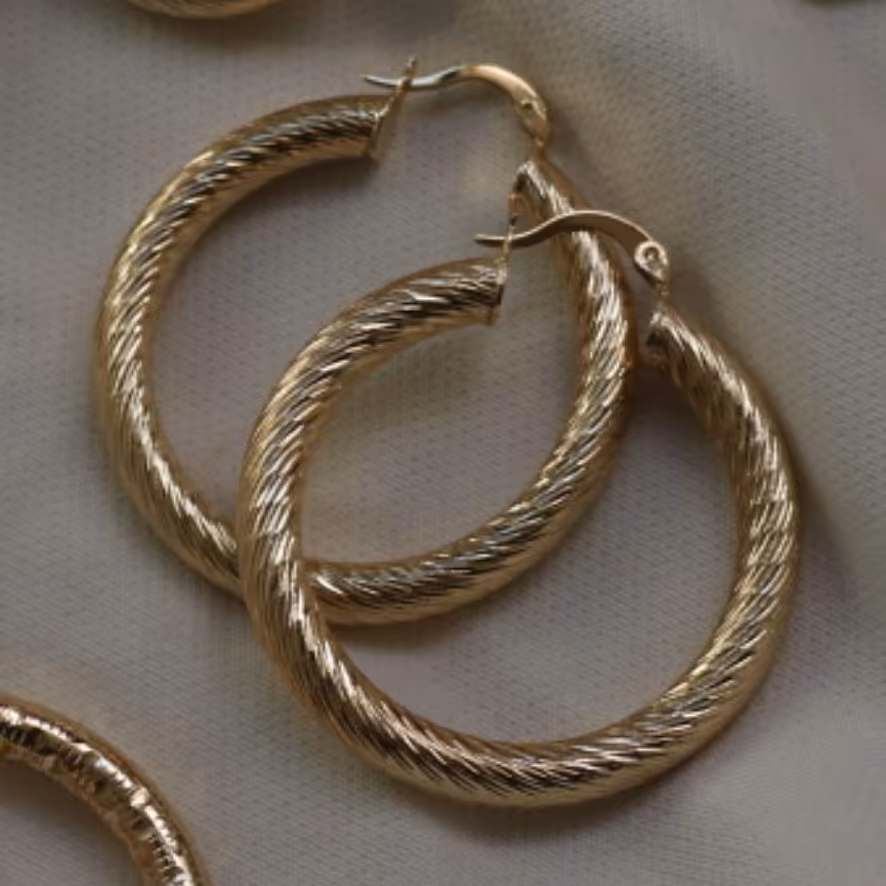 گوشواره حلقه ایcm