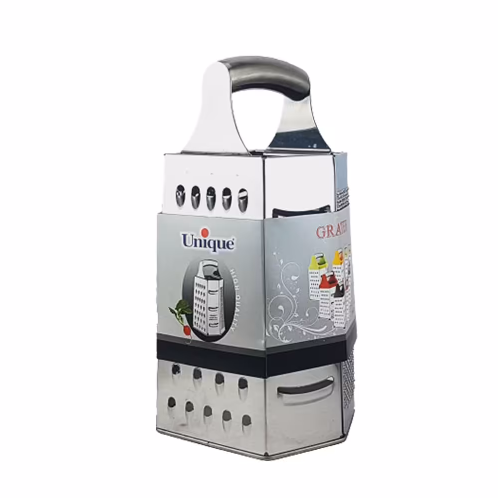 رنده 6 گوش تمام استیل یونیک مدل UN-2220