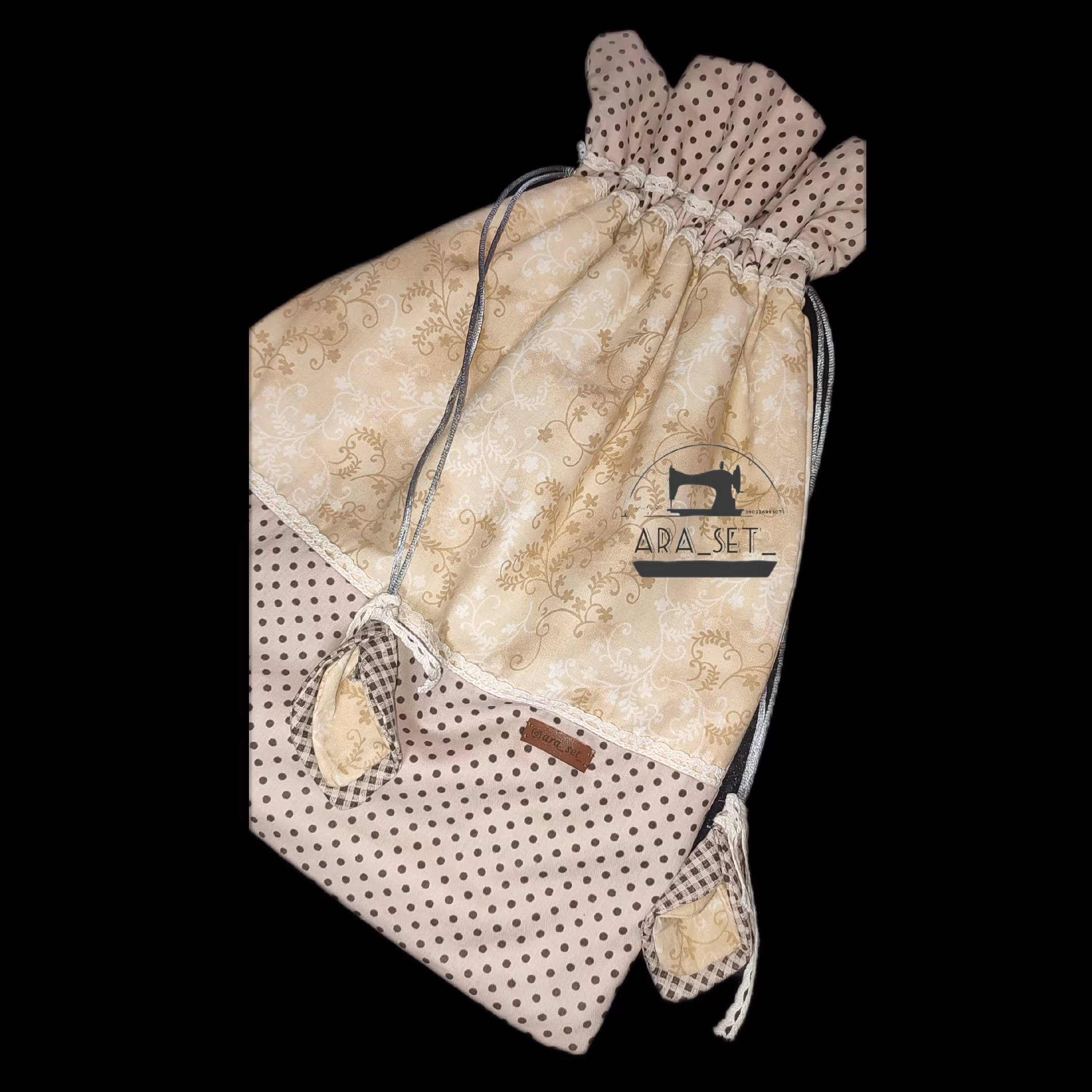 کیسه سبزیجات طرح آبرنگی