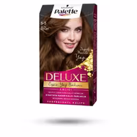 کیت رنگ مو پلت PALLETTE مدل دلوکس شماره 5-5 رنگ شکلاتی براق