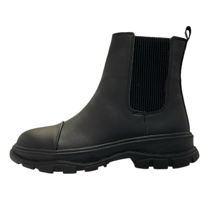 نیم بوت زنانه مدل پنجه برت کد 003 رنگ مشکی