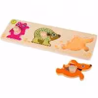 پازل 3 عددی اوپس طرح جوجه تیغی Oops Easy-Shapes City