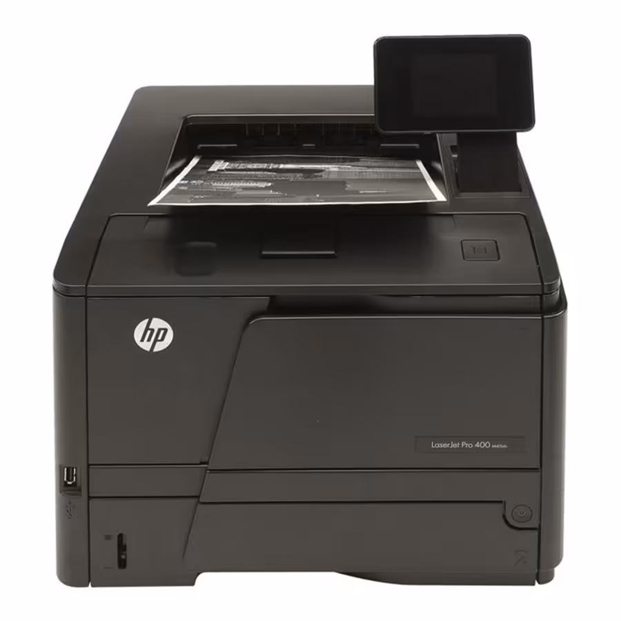 قیمت و خرید پرینتر سیاه و سفید تک کاره لیزری اچ پی مدل LaserJet Pro 400 M401dw | یاس ارتباط