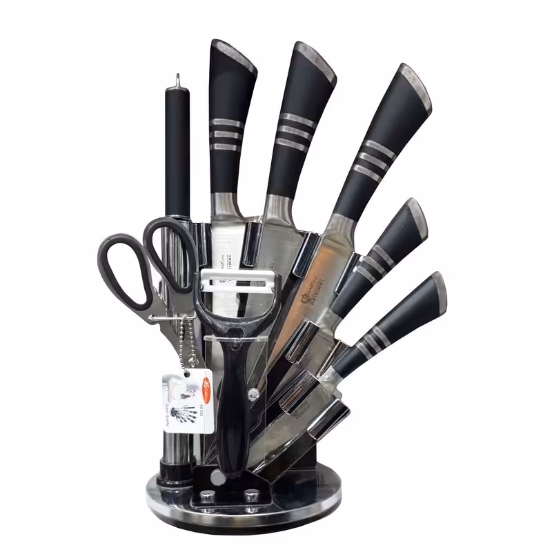 سرویس چاقو آشپزخانه 9 پارچه دسینی مکس