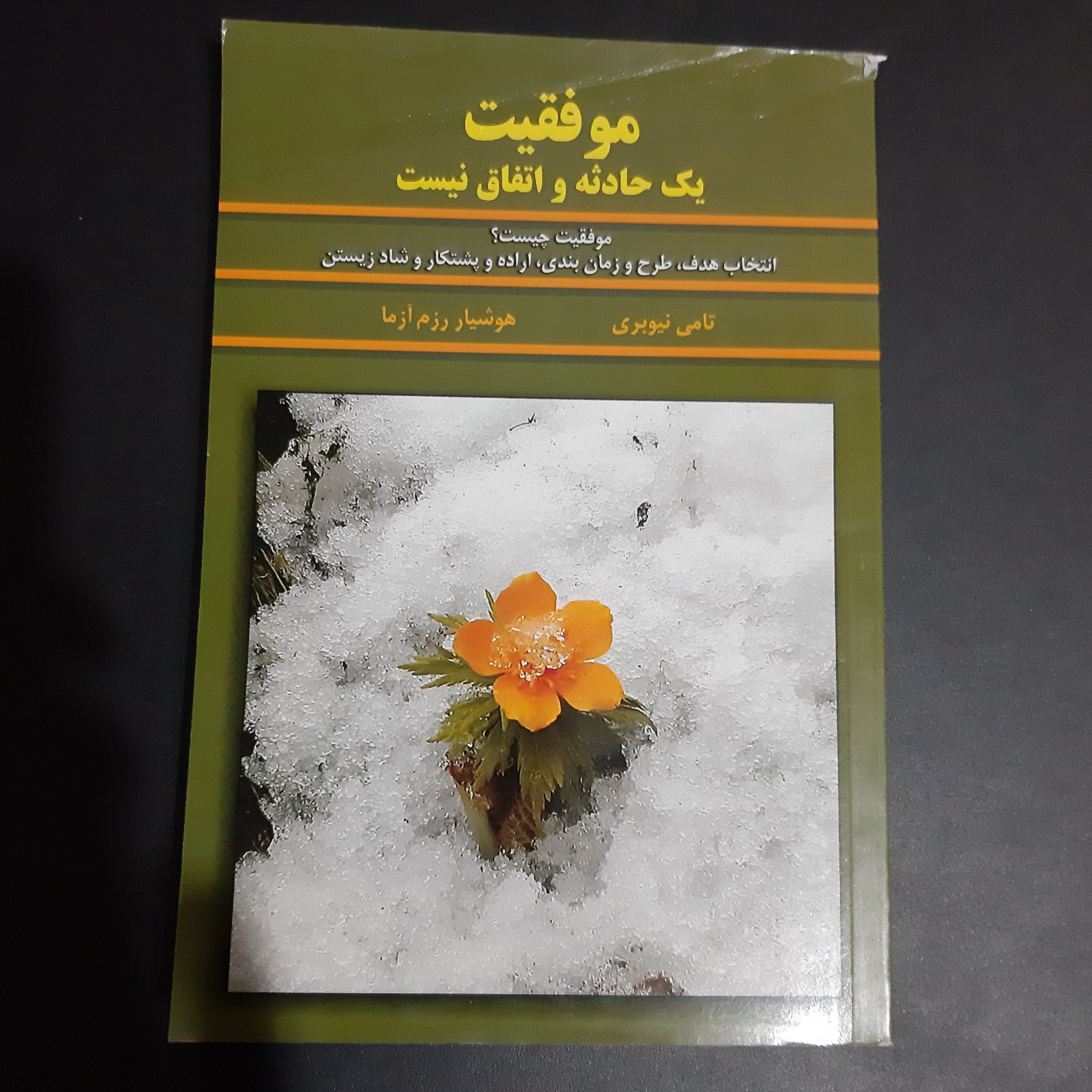 کتاب موفقیت یک حادثه و اتفاق نیست
