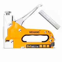 منگنه کوب دستی فشارقوی بهمراه میخ منگنه یدک قابلیت تنظیم قدرت ضربه مدل وی هن WEHAND