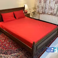 روتختی کشدار تترون ساده 2نفره عرض 160(رنگ قرمز)