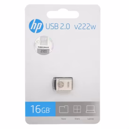 فلش مموری اچ پی مدل V222W ظرفیت 16 گیگابایت