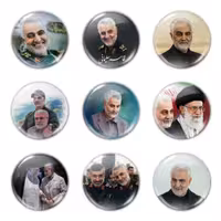 پیکسل مذهبی طرح سردار دلها حاج قاسم سلیمانی در بسته 100تایی هدیه ای زیبا 