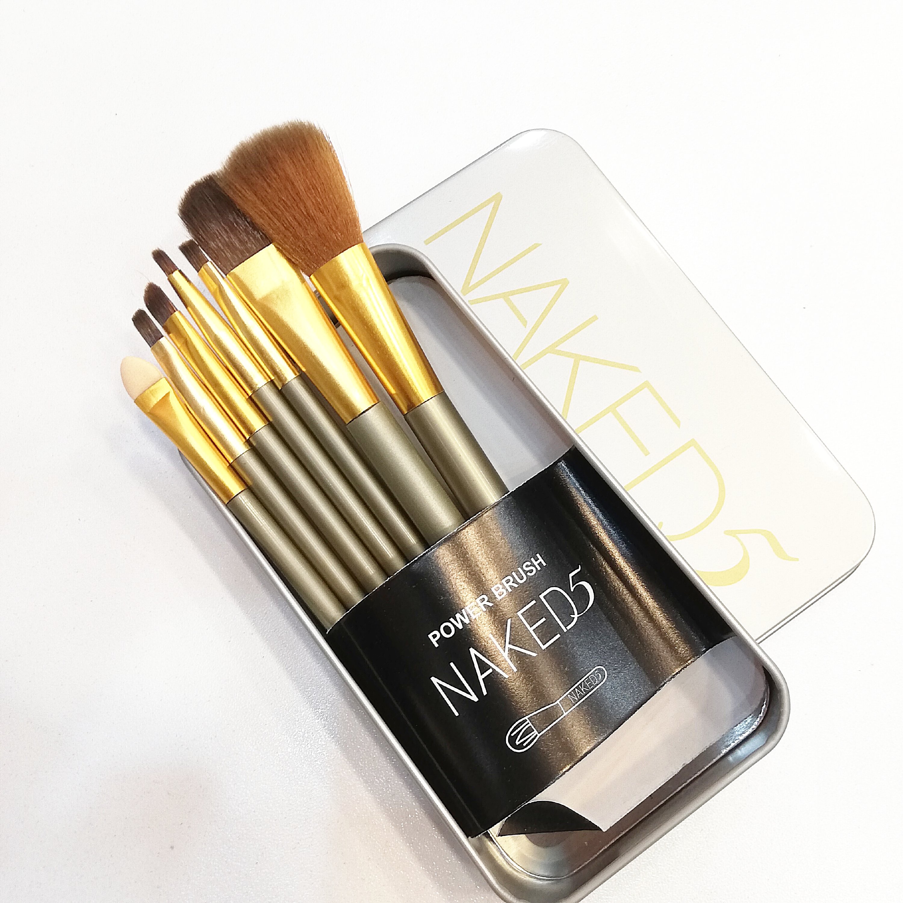 براش ارایشی جعبه فلزی NAKED