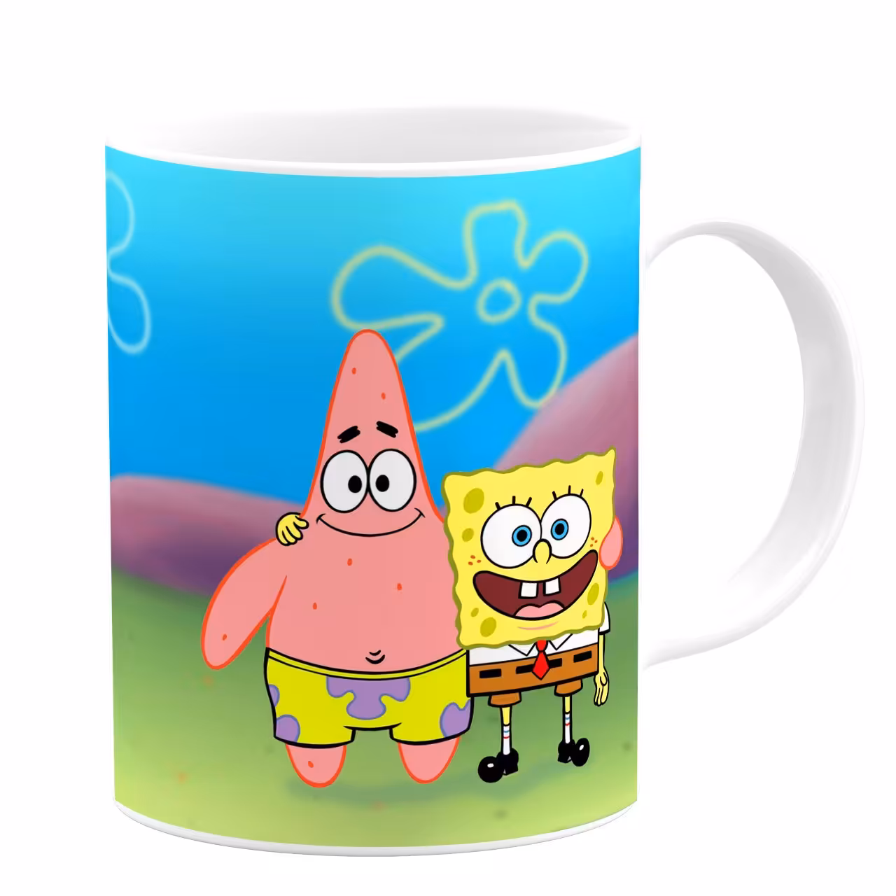 ماگ طرح باب اسفنجی و پاتریک