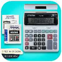 ماشین حساب رومیزی سی تی زهن مدل CT-2129H(فروش به صورت تکی و عمده)