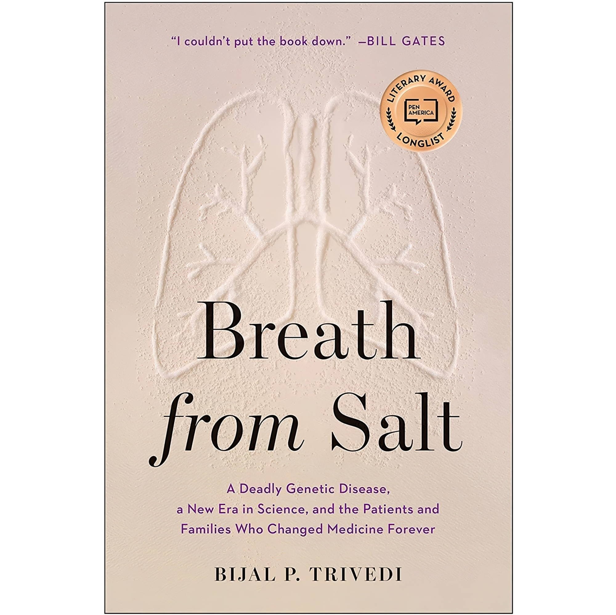 کتاب زبان اصلی Breath from Salt A Deadly Genetic Disease a New Era in Science an