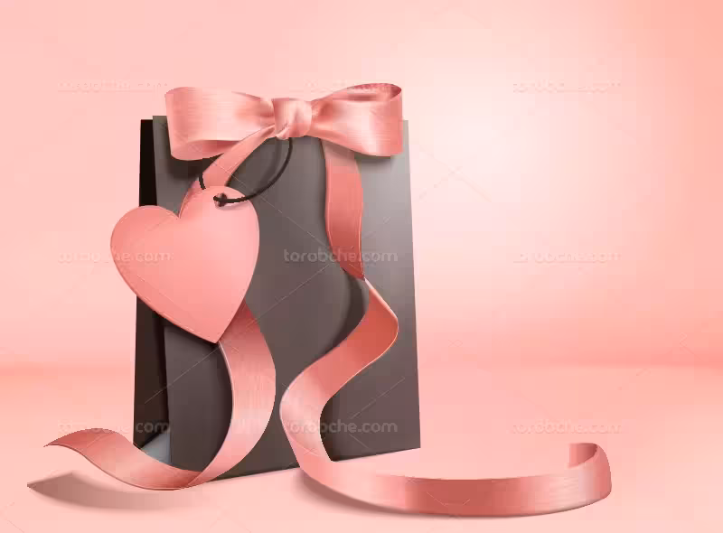 وکتور جعبه هدیه با کیفیت | گرافیک با طعم تربچه