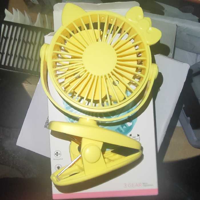 پنکه دور تند گیره دار