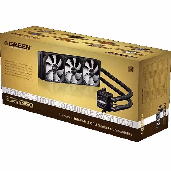 خنک کننده CPU گرین مدل 360 GLACIER 360 GLC360-A