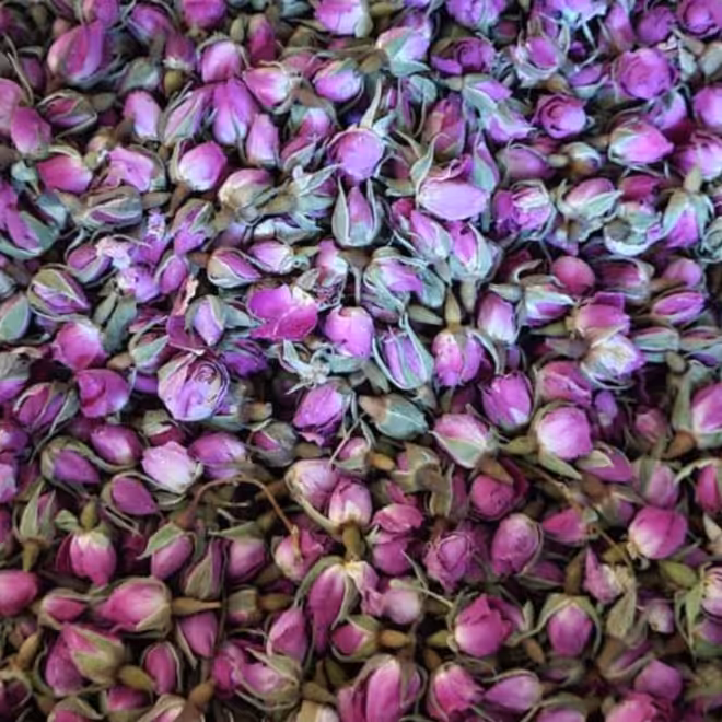 غنچه گل محمدی 100 گرمی