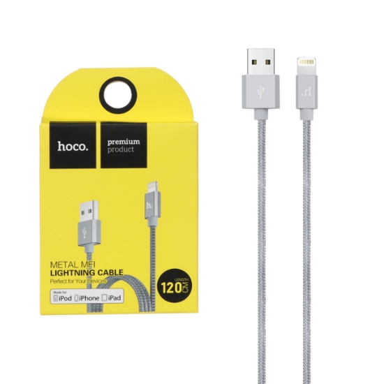 کابل تبدیل USB به Lightning هوکو مدل UPF01  طول 1.2 متر