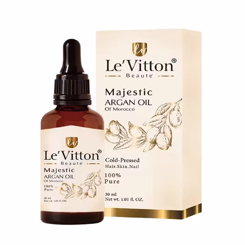 روغن آرگان اصل مراکشی لویتون ساخت فرانسه حجم  30 میلی لیتر