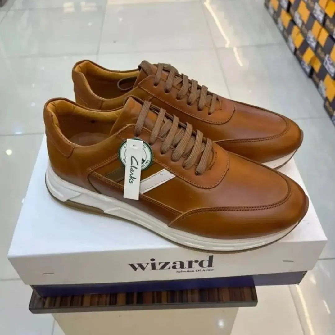 کفش اسپورت شیک تمام چرم زیره ترمو با سایزبندی و رنگبندی متنوع