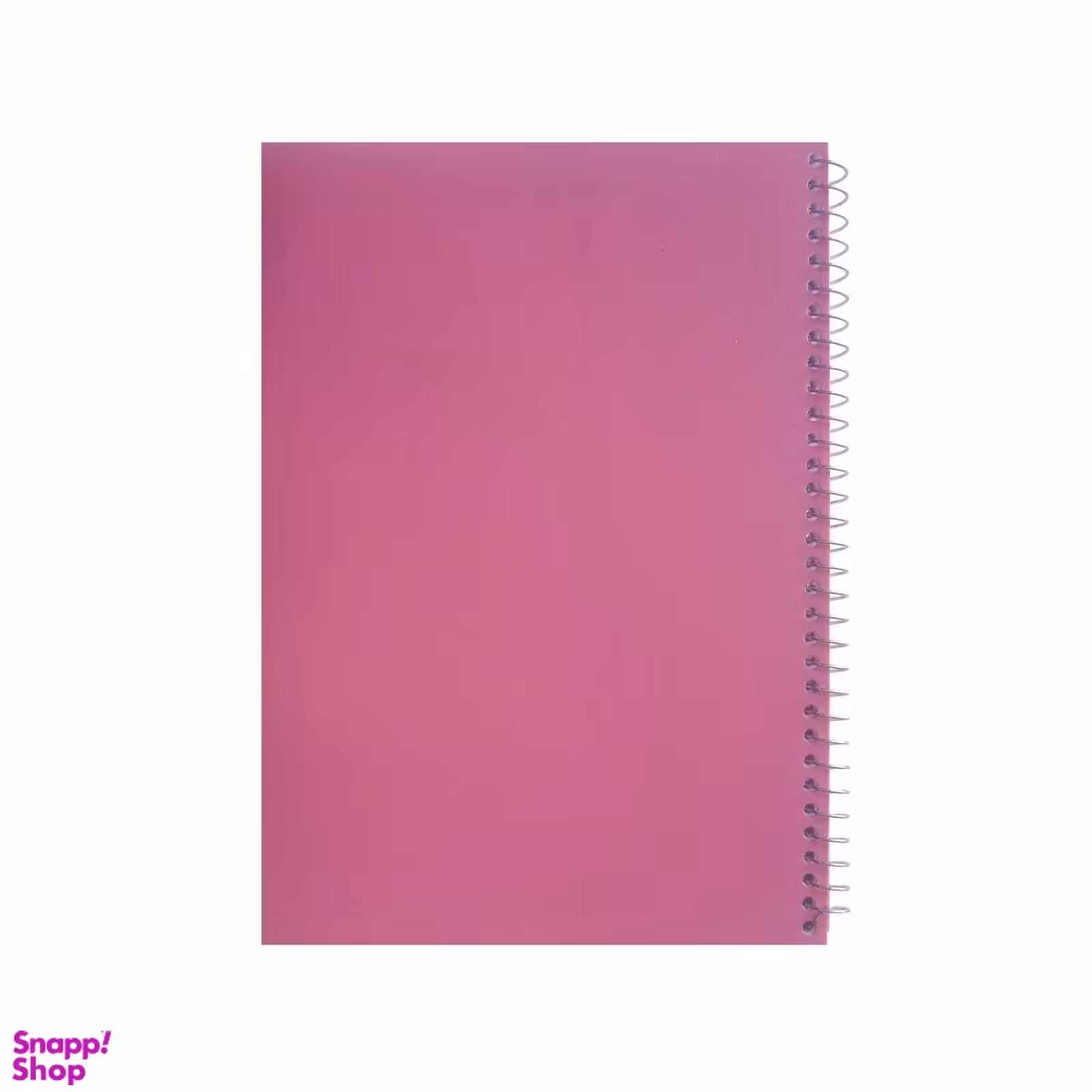 دفتر 50 برگ سیمی ساده رنگ صورتی