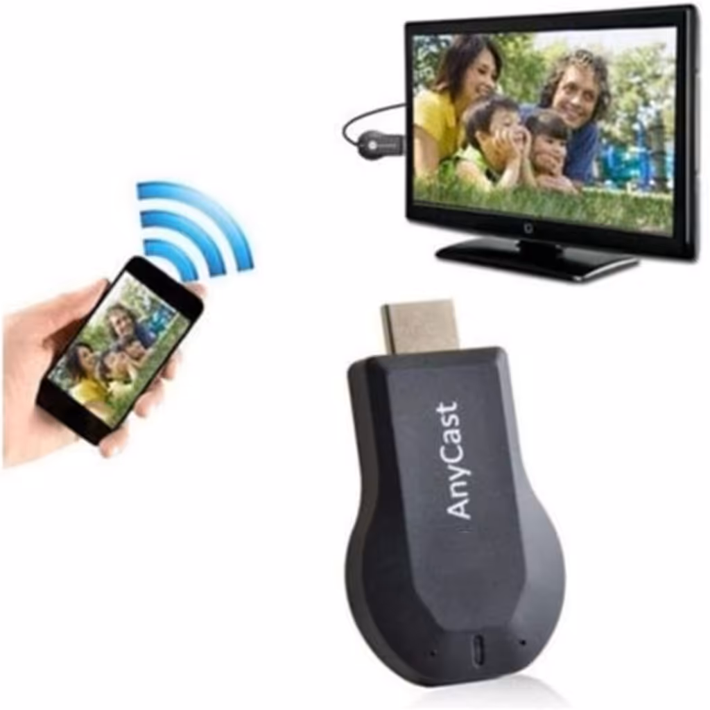 دانگل HDMI انی کست برای انتقال موبایل به تلویزیون مدل ANYCAST  M9 Plus