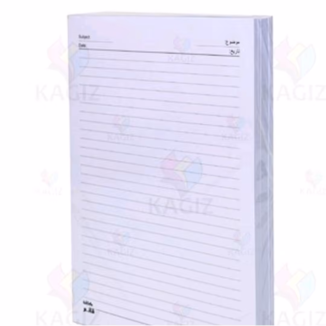 کاغذ a4 خطدار 50 تایی