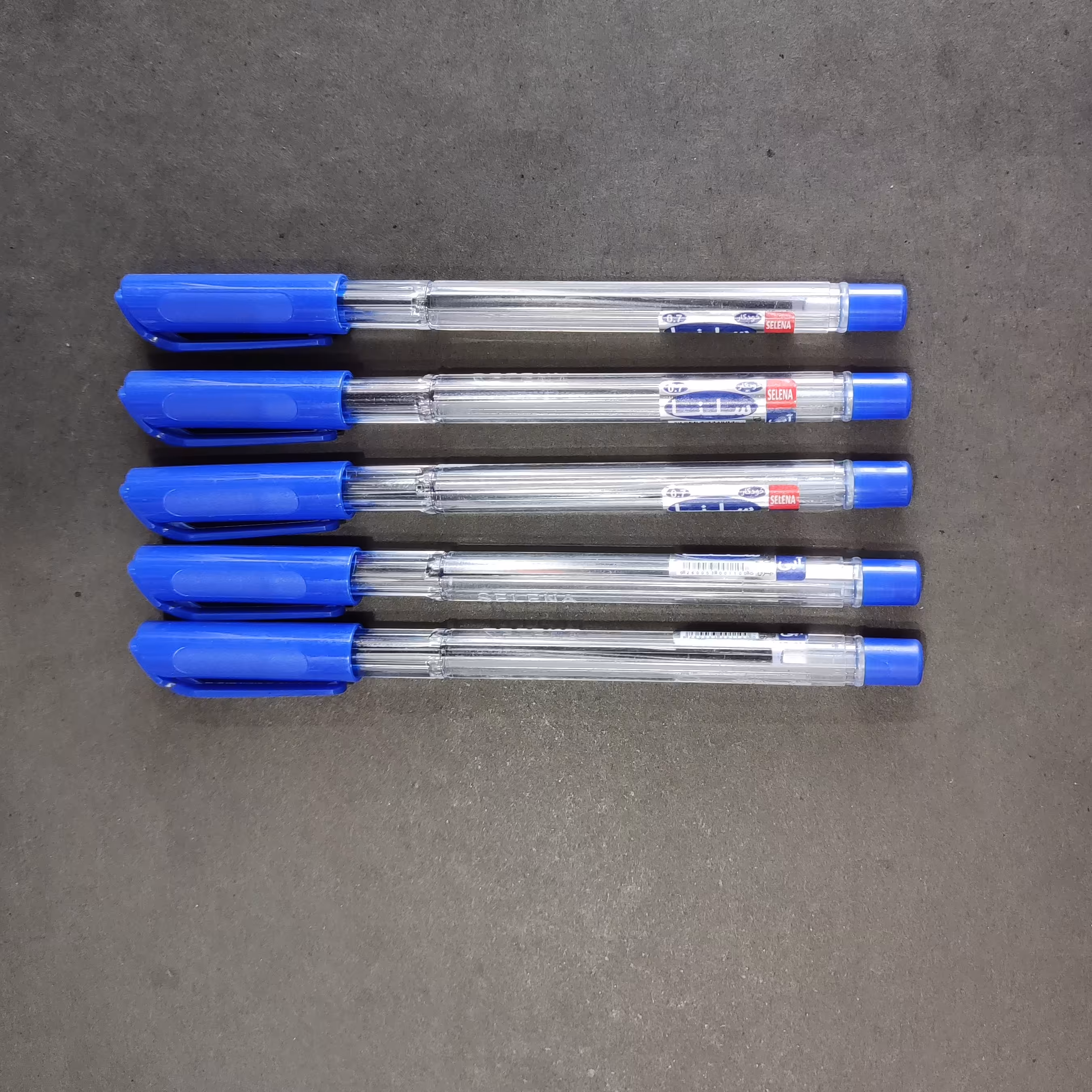 خودکار سلنا آبی 0.7 بسته پنج عددی