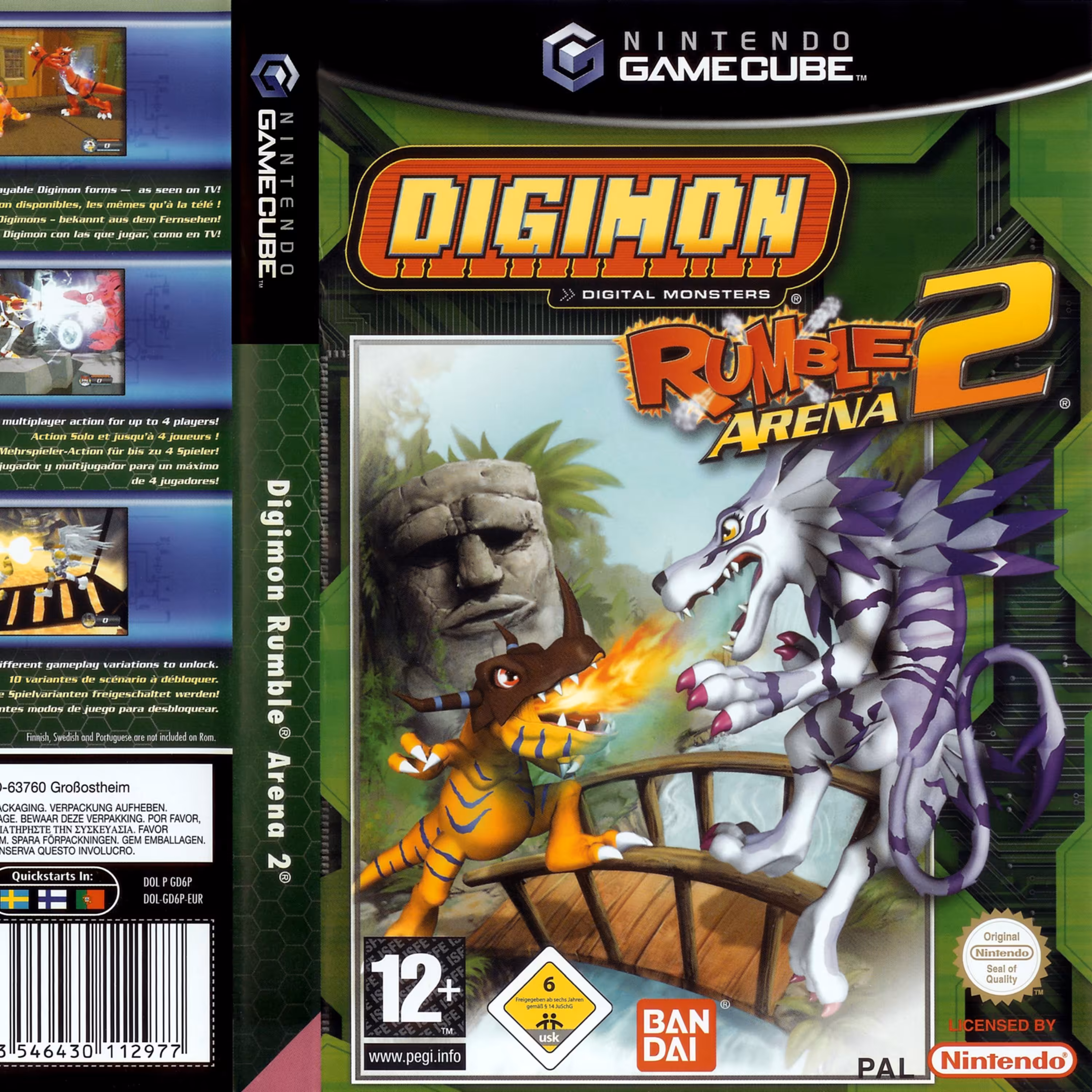 بازی پلی استیشن 2 - Digimon Rumble Arena 2