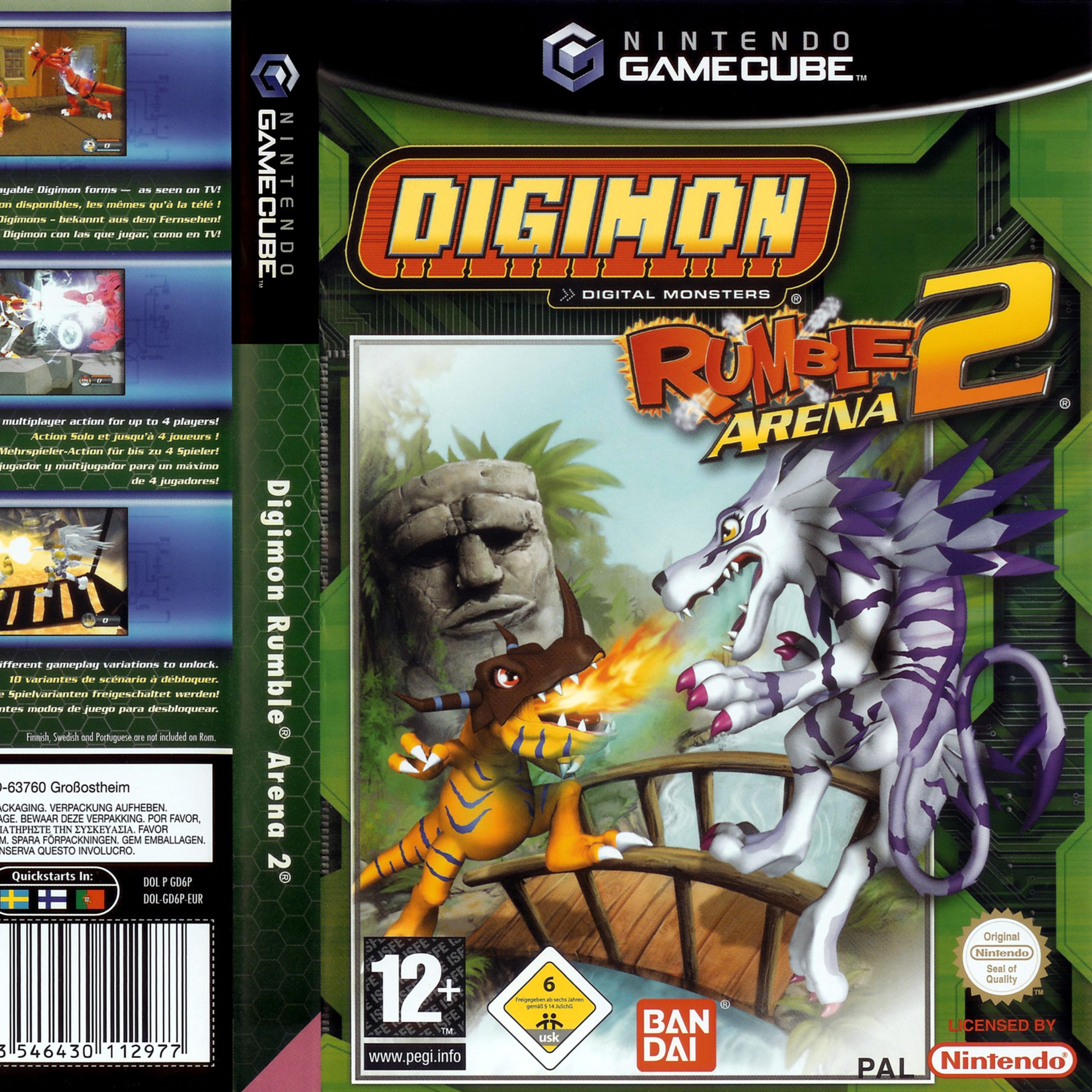 بازی پلی استیشن 2 - Digimon Rumble Arena 2