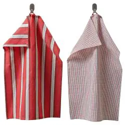 دستمال آشپزخانه ایکیا بسته 2 عددی  مدل VINTERFINT                     سایز 70×50 سانتی متر