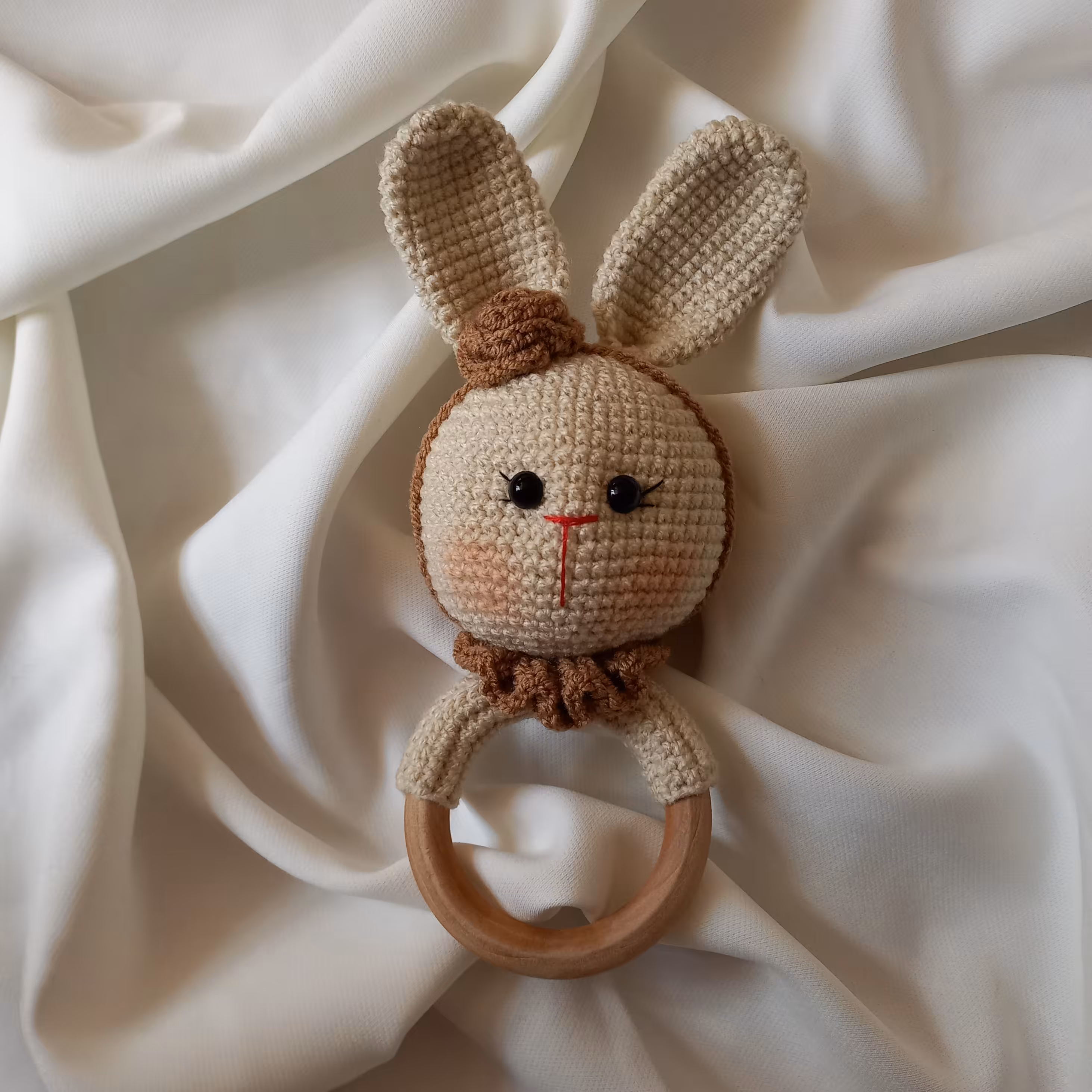 جغجغه بافتنی خرگوش