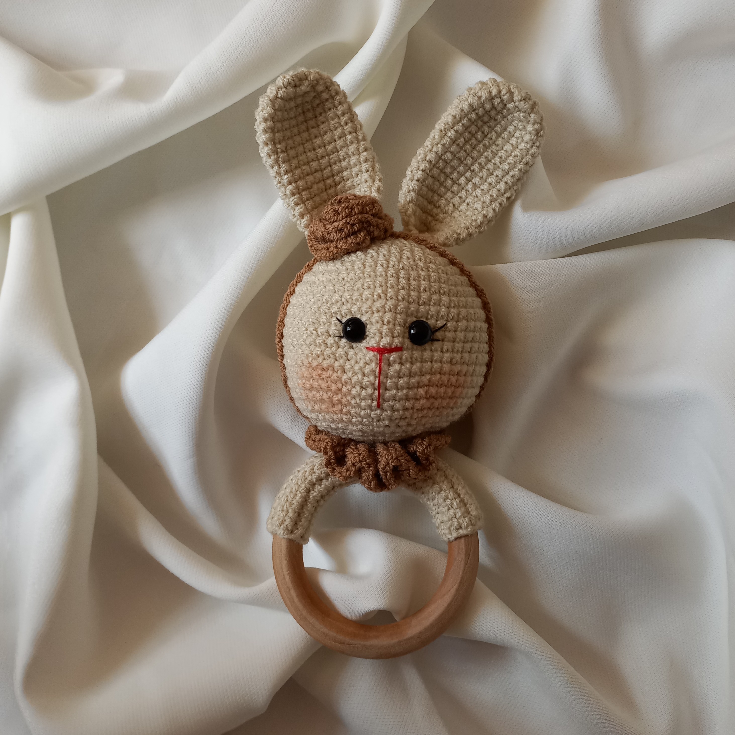 جغجغه بافتنی خرگوش