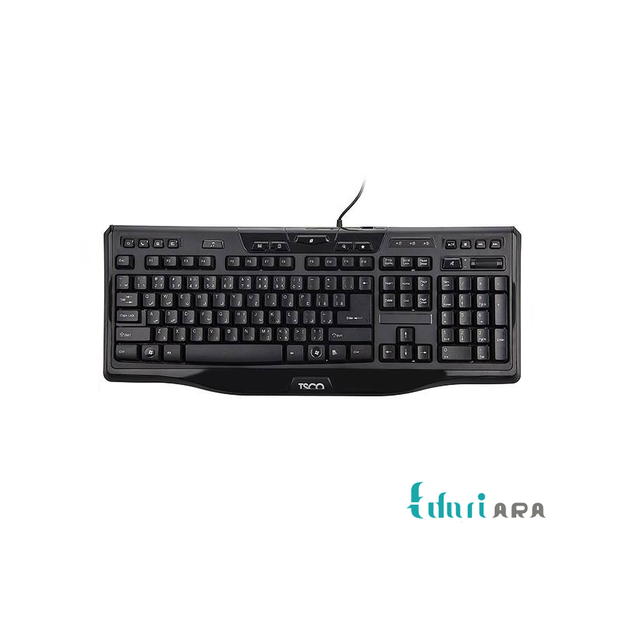 کیبورد تسکو مدل TK 8018 با حروف فارسی