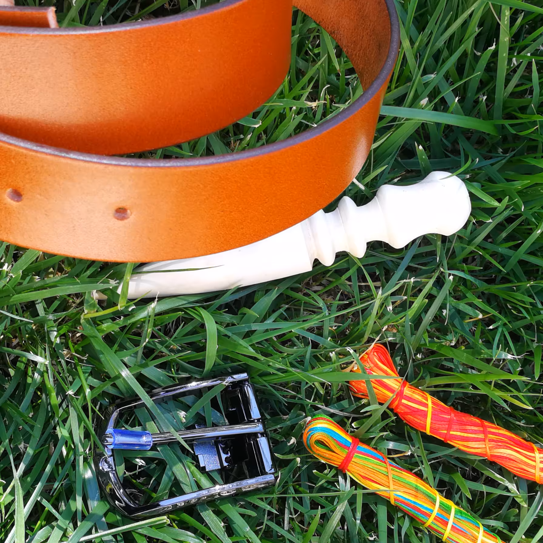 کمربند پرتراکم چرم گاومیش