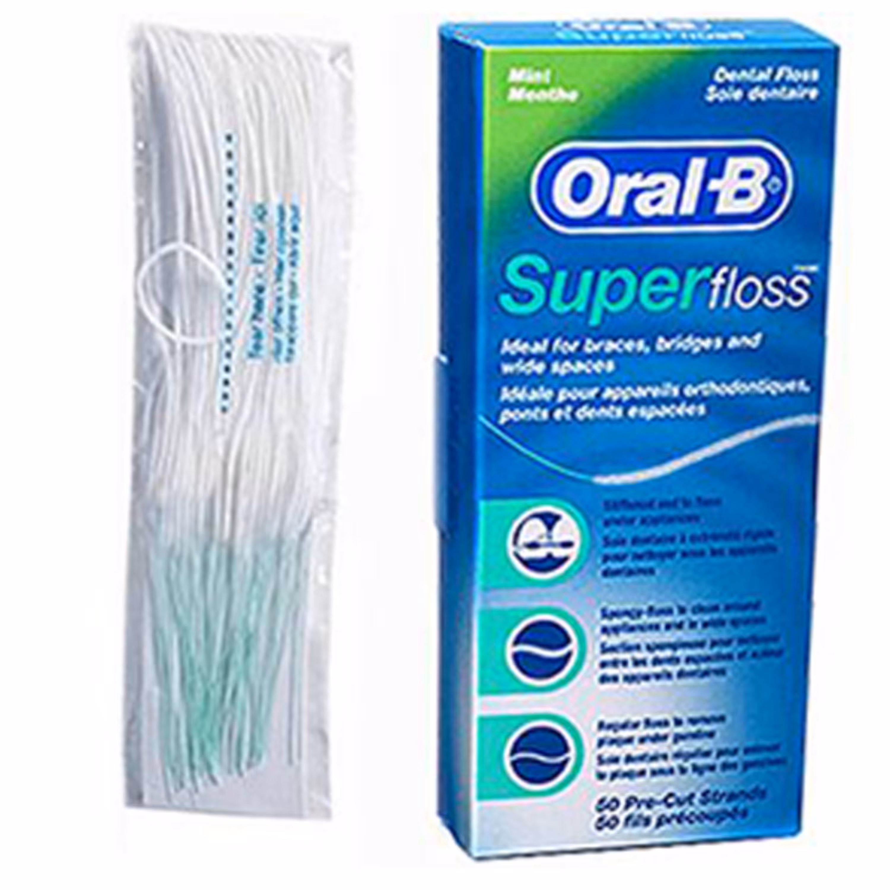 نخ دندان اورال بی سوپر فلاس Oral b Superfloss