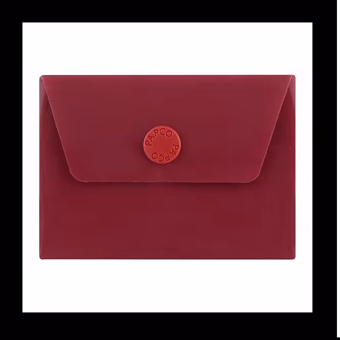 پوشه دکمه دار مات 82*60 پاپکو M100 بسته ی 48 عددی 