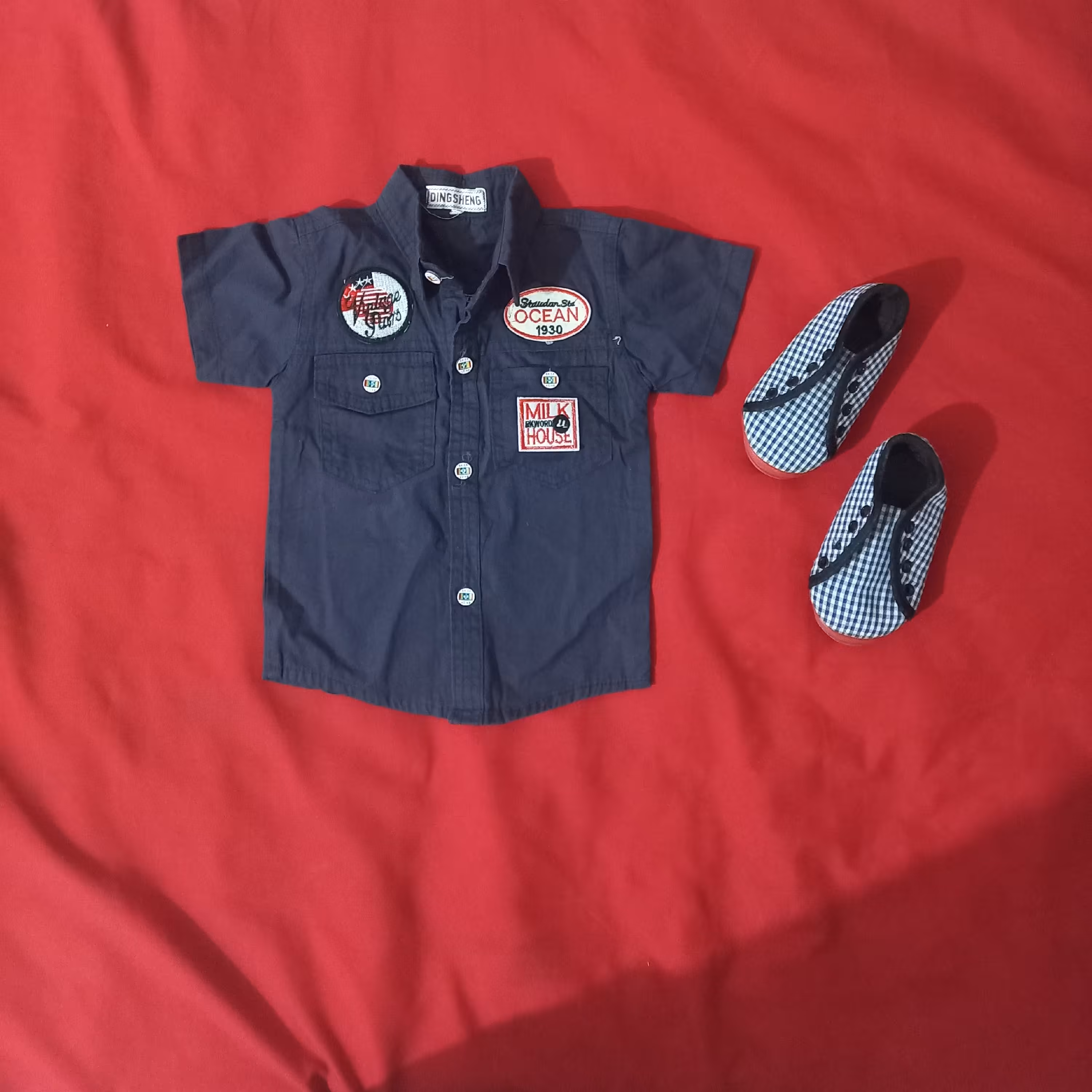 پیراهن  کتان پسرانه 