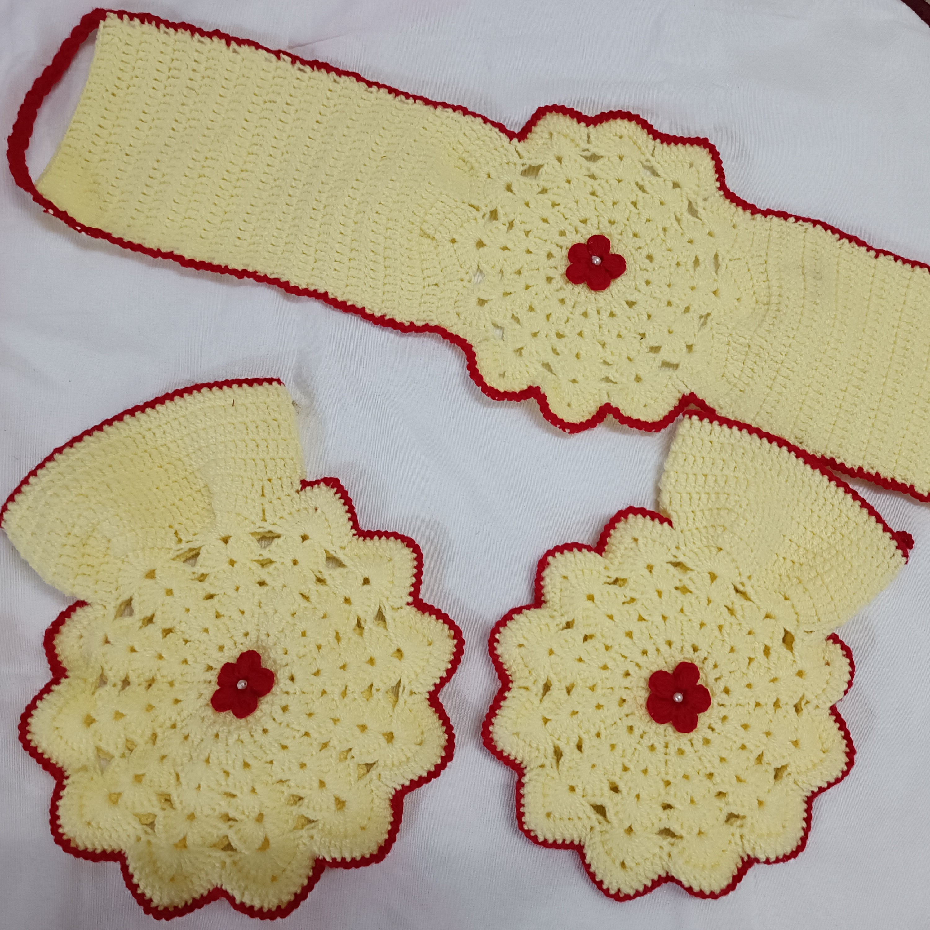 ست لیف طرح گل 