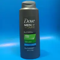 شامپو سر مردانه داو آمریکایی تقویت کننده و نرم کننده مو حجم 603 میلی لیتر