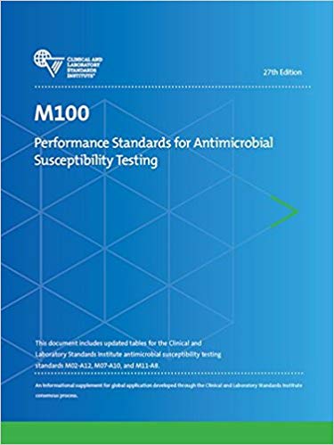 󾕇 دانلود کتاب Performance Standards For Antimicrobial Susceptibility Testing; Twenty-Fifth Informational Supplement. Clsi Document M100-S25. Wayne, Pa - Clinical And Laboratory Standards Institute; 2015., 25th ed, 2015 - دانلود کتاب های دانشگاهی