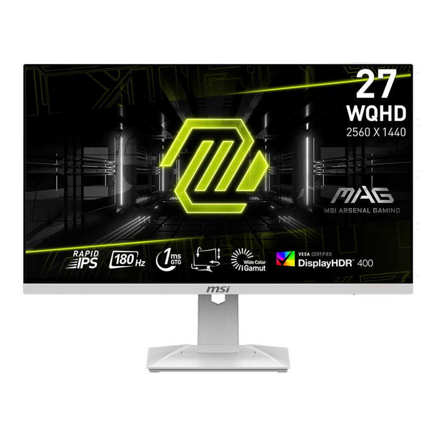 قیمت و خرید مانیتور گیمینگ 27 اینچ ام اس آی مدل MAG 274QRFW | یاس ارتباط