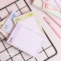 نوت پد A6 طرح قلب سری Simple کد 132