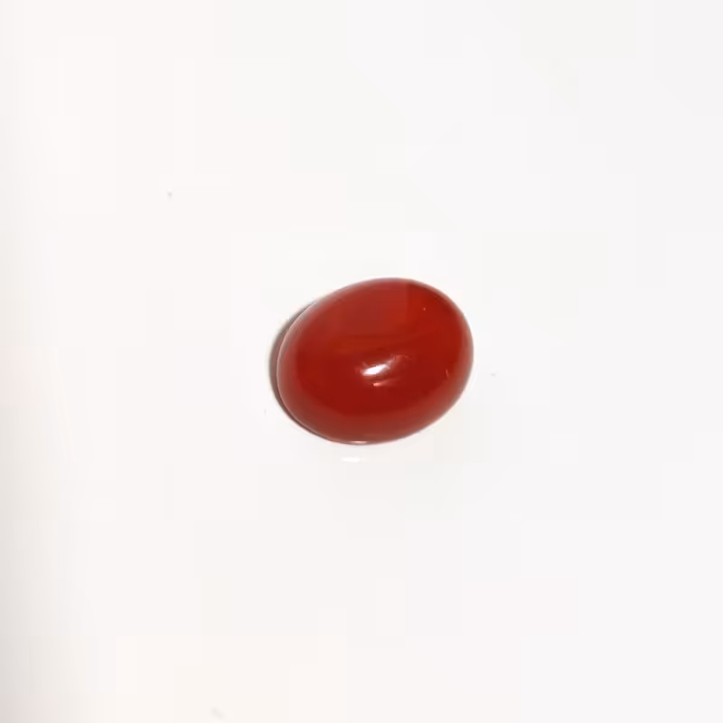 عقیق قرمز  اصلی ابعاد 10در 8  کد 03 نقره جات لطفی 