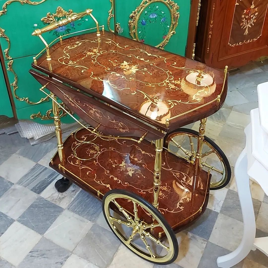 میز بار کالسکه ای (طرح دوگل)